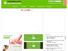 Tablet Screenshot of herbalife-vietnam.com